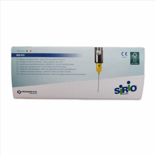 SIRIO Dental Needle 27G (0.40x21mm) (BOX)