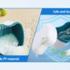 Denture Bath Case with Basket